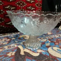 میوه خوری بزرگ طرح دار پایه دار