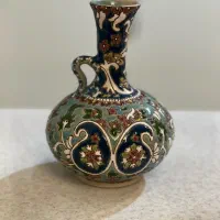 گلدان مینا کاری