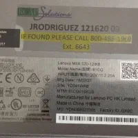 سورفیس لنوو core i7 8M cash  ram8 hdd256 ssd|رایانه همراه|زاهدان, |دیوار
