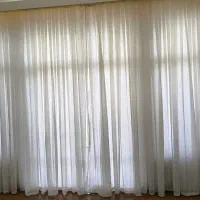 پرده حریر باآستری