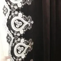 پرده با دوتا والان شیک وسالم|پرده، رانر، رومیزی|اردبیل, |دیوار