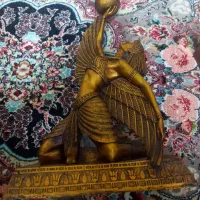 مجسمه جا شمعی دختر مصری|مجسمه، تندیس، ماکت|قم, پردیسان|دیوار