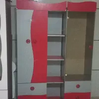 دو عدد کمد کودک همراه یک تخت گهواره ای|تخت و سرویس خواب|محمدیه-قزوین, |دیوار