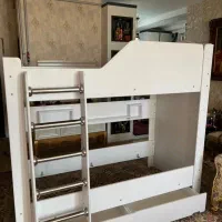 تخت دو طبقه بزرگ برند ترکیه ایی خیلی مقاوم۲/۱۷۰|تخت و سرویس خواب|پرند, فاز ۵|دیوار