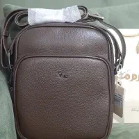 کیف دوشی مردانه چرم مشهد مدل X0517