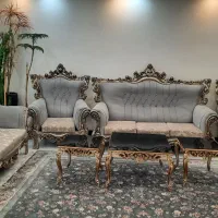 مبل سلطنتی استیل سالم و تمیز