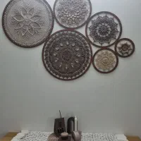 تابلو ماندالا دست بافت