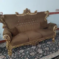 مبل سلطنتی ۷نفر|مبلمان خانگی و میز عسلی|جوانرود, |دیوار