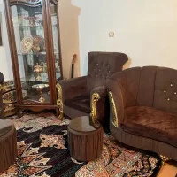 مبل ۹ نفره  با بوفه|مبلمان خانگی و میز عسلی|قزوین, |دیوار