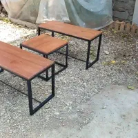 نیمکت صندلی روستیک
