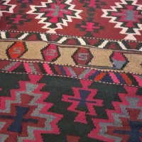 گلیم قدیمی زیبا و سنتی