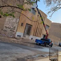 نیسان جرثقیل سبدی. نفربر