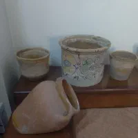 گلدان سفالی
