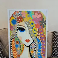 تابلو مداد رنگ