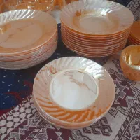 ظرف قدیمی کریستال مکزیکی|ظروف سرو و پذیرایی|کاشان, کارگر|دیوار