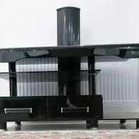 میز تلویزیون شیشه ای