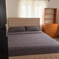 تخت دونفره با تشک و روتختی