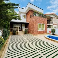 دوبلکس-فول-مبله-استخرداردوتراس-بزرگ-سرسبز-سندتکبرگ