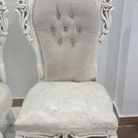 فروش مبل استیل 9 نفره و غذا خوری 6 نفره با سه عسلی