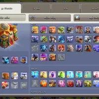 کلش آف کلنز تان۱۶ مکس|کنسول، بازی ویدئویی و آنلاین|مشهد, سیلو|دیوار