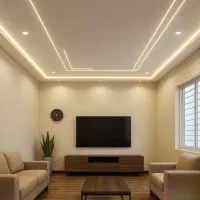 کناف سقف کاذب دیوار tvدکوراسیون pvc|خدمات پیشه و مهارت|اصفهان, فیض|دیوار