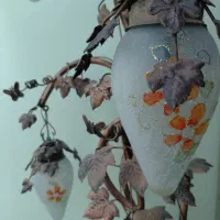 آباژور خوشه انگور|چراغ خواب و آباژور|ملایر, |دیوار