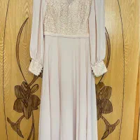 ماکسی مجلسی اصلا استفاده نشده برای خرید عقد بوده