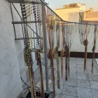 پرده مهره ای|پرده، رانر، رومیزی|تهران, عباس‌آباد|دیوار