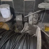 بالابر سه فاز و بالا بر اسانسور  روی یک موتور بزرگ|مصالح و تجهیزات ساختمان|تهران, عبدل‌آباد|دیوار