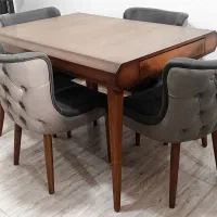 میز ناهارخوری 4 نفره|میز و صندلی غذاخوری|گرگان, |دیوار