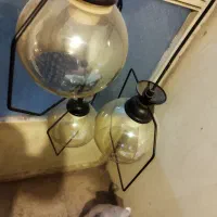 لوستر فلزی حباب دار|لوستر و چراغ آویز|کرج, حصارک پایین|دیوار