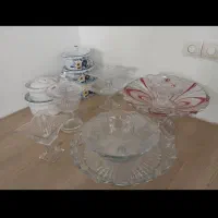 ظروف پذیرایی سوگا و گل پنبه ایی و ...