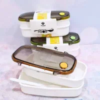 لانچ باکس ظرف غذا و قاشق چنگال