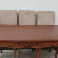 میز ناهارخوری ۸ نفره|میز و صندلی غذاخوری|رشت, استقامت ۱|دیوار
