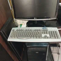 مانیتور ال جی به همراه کیس دلوکس و کیبرد