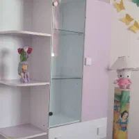 کمد بچه دخترونه وآباژور دخترونه وشیک