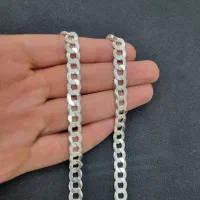 زنجیر نقره مردانه ایتالیایی ITALY کارتیه (گردنبند