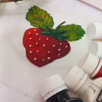 نقاشی روی پارچه