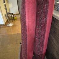 پشتی  ترکمن بسیار تمیز در حدنو یک جفت|پشتی|کرج, فاز ۳ گوهردشت|دیوار