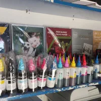 کاغذ گلاسه و جوهر اپسون