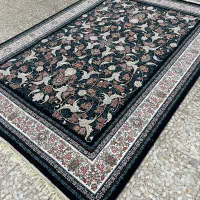 فرش افشان طرح پیچک 1000 شانه اصل با تراکم سه هزار‌