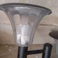 چراغ دوقولوی پارکی و ویلایی با پایه ی دو متری|لوستر و چراغ آویز|صدرا-فارس, فاز ۱|دیوار