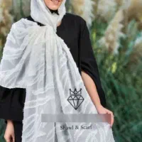 شال سفید یاخما|لباس|مشهد, گلبرگ|دیوار