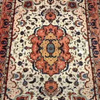 ۶ متری تبریز ۵۰ رج  تمام گل ابریشم