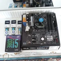 مادربرد و پردازنده B365MA/& i5core 9400f رم DDR4