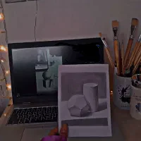 نقاشی کودک ، سیاه قلم ، طراحی