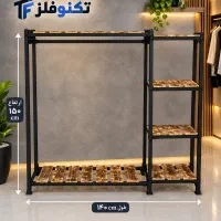 رگال طرح زیبا ویترین  جا کفشی شیک ، تکنو فلز