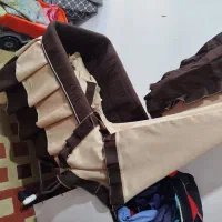 کریر و تخت نوزاد در حد نو|تخت و صندلی بچه|کرمانشاه, |دیوار