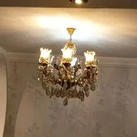 لوستر|لوستر و چراغ آویز|رشت, باهنر|دیوار