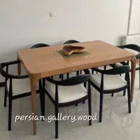 آدلیس میز ناهار خوری لورِنتا ظرافتی از چوب و نور|میز و صندلی غذاخوری|تهران, علم و صنعت|دیوار